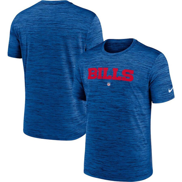 Men's Buffalo Bills Royal Velocity Performance T-Shirt